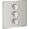 Image de GROHE Grohtherm SmartControl Douchethermostaat drievoudig - Roestvrijstalen look - 29127DC0