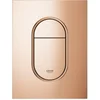 Image de GROHE Arena Cosmopolitan S Bedieningspaneel Toilet - Verticaal - Dual Flush - Warm sunset (glanzend brons) - Slank formaat