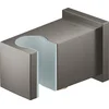 Image de GROHE Euphoria Cube Douche wandaansluitbocht met wandhouder - Hard Graphite - 26370AL0
