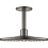 Image de GROHE Rainshower Smartactive hoofddouche 31cm met plafondarm met 2 straalsoorten hard graphite geborsteld