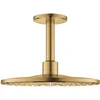 Image de GROHE Rainshower Smartactive hoofddouche 31cm met plafondarm met 2 straalsoorten cool sunrise geborsteld
