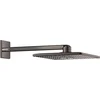 Image de GROHE Rainshower hoofddouche+arm vierkant hard graphite