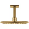 Image de GROHE Rainshower hoofddouche+arm vierkant cool sunrise geborsteld