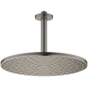 Image de GROHE Rainshower Mono 310 Hoofddouche - 31cm - 1 straalsoort - plafondarm 14.2cm - geborsteld hard graphite