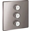 Image de GROHE Grohtherm SmartControl Douchethermostaat drievoudig - Hard Graphite - 29127A00