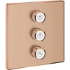 Image de GROHE Grohtherm SmartControl Douchethermostaat drievoudig - Warm Sunset - 29127DL0