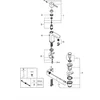 Image de GROHE Plus Waterbesparende Wastafelmengkraan - maat s - met waste - supersteel - 32612DC3