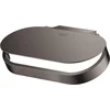 Image de GROHE Selection Closetrolhouder Met Deksel - Hard Graphite (donker grijs) - 41069A00