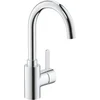 Image de GROHE Eurosmart Cosmopolitan waterbesparende wastafelkraan - L-size - Push-Open Waste - Chroom