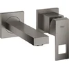 Image de Grohe Eurocube afbouwdeel v. inbouw wandkraan met uitloop 17.2cm brushed hard graphite