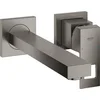 Image de Grohe Eurocube - Inbouw wastafelkraan, 2-gats installatie, geborsteld Hard Graphite 23447AL0