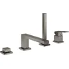 Image de Grohe Eurocube afbouwdeel v. 4-gats badrandkraan brushed hard graphite