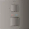 Image de GROHE Grohtherm Cube Douchethermostaatkraan - Met trim set - Hard Graphite - 24154AL0