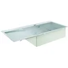 Image de Grohe Spoelbakken - K1000 spoelbak met automatische afvoer, 116x52 cm, geborsteld rvs 31582SD1