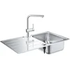 Image de Grohe Spoelbakken - Set van K500 spoelbak en Minta keukenkraan, geborsteld rvs/chroom 31573SD1