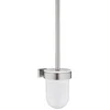 Image de GROHE Essentials Cube Toiletborstelset - Supersteel (RVS look) - 40513DC1