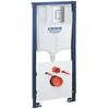 Image de Grohe Solido - Inbouwreservoir voor hangtoilet, bedieningsplaat Even, chroom 39930000