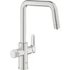 Image de Grohe Blue Pure - Keukenkraan Eurosmart met filterfunctie, supersteel 30583DC0