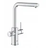 Image de Grohe Blue Pure Minta Keukenmengkraan met filter en uittrekbare uitloop (chroom)