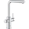 Image de Grohe Blue Pure - Keukenkraan Minta met filterfunctie en uittrekbare handdouche, chroom 30601000