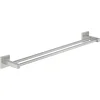 Image de GROHE Start Cube Dubbele handdoekhouder - supersteel (RVS look) 41104DC0
