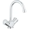 Image de Grohe Costa L - Wastafelkraan met waste, chroom 21375001