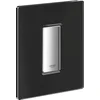 Image de Grohe Skate Cosmopolitan urinoir bedieningsplaat glas inclusief mechanisch functiedeel zwart