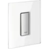 Image de GROHE Skate cosmopolitan urinoir bedieningsplaat met glas inclusief mechanisch functiedeel wit