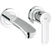 Image de GROHE Eurostyle Cosmopolitan Wandgemonteerde Wastafelkraan - Standaard uitloop - Chroom