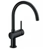 Image de GROHE Minta Keukenkraan mat zwart - C-uitloop - draaibaar