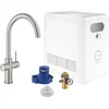 Image de GROHE Blue Professional Duo kit: keukenmengkraan voor gefilterd, gekoeld en bruisend water - Bluetooth & WIFI - incl. koeler - rvs - 31323DC2