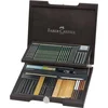 Image de Faber-Castell Pitt Monochromos Artist set - houten koffer 86-delig - FC-112971