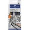 Image de Faber-Castell houtskool set - 7-delig - houtskool - tekenset - tekenhoutskool - FC-114002