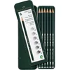 Image de Faber-Castell grafietpotloden - serie 9000 - bliketui HB - B - 2B - 4B - 6B - 8B - FC-119063