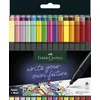 Image de Faber-Castell fineliner - Grip - schrijfbreedte 0,4mm - etui 30 stuks - pastel + neon + basic kleuren - FC-151630
