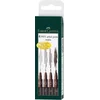 Image de Faber Castell tekenstift - fineliners - Pitt Artist Pen - sepia - 4-delig - FC-167101
