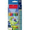 Image de Faber-Castell kleurpotloden - Grip Dino - 10 colour grip + 3 metallic grip - FC-201545