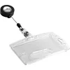 Image de Durable kaarthouder - 5,4 x 8,7 cm - Inclusief badge reel - 25 stuks