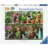 Image de Ravensburger puzzel dieren Katjes in het rek - 500 stukjes.