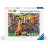 Image de Ravensburger puzzel honden tuin - legpuzzel 500 stukjes dieren.