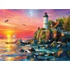 Image de Erwachsenenpuzzle 500 Teile - Leuchtturm am Abend Physical
