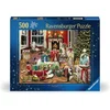 Image de Ravensburger puzzel Christmas Time - 500 stukjes kerst legpuzzel.
