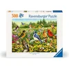 Image de Ravensburger puzzel vogels - legpuzzel 500 stukjes dieren landschap.