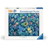 Image de Erwachsenenpuzzle 500 Teile - Farbenfrohe Quallen Physical