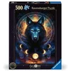 Image de Ravensburger puzzel wolf glow in the dark - 500 stukjes - dieren.