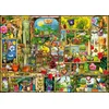 Image de Ravensburger puzzel Grandioses Gartenregal - 1000 stukjes.