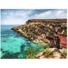 Image de Ravensburger puzzel Popeye Village Malta - 1500 stukjes legpuzzel.