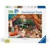 Image de Ravensburger puzzel Cozy Glamping - Legpuzzel - 500 Large Format stukjes