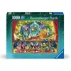 Image de Ravensburger puzzel Sneeuwwitje en de 7 dwergen - 1000 stukjes legpuzzel.