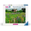 Image de Ravensburger puzzel Boerderij in Zweden - Legpuzzel - 500 stukjes